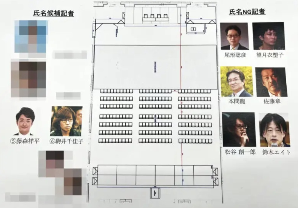 ジャニーズ会見NG記者リスト一覧